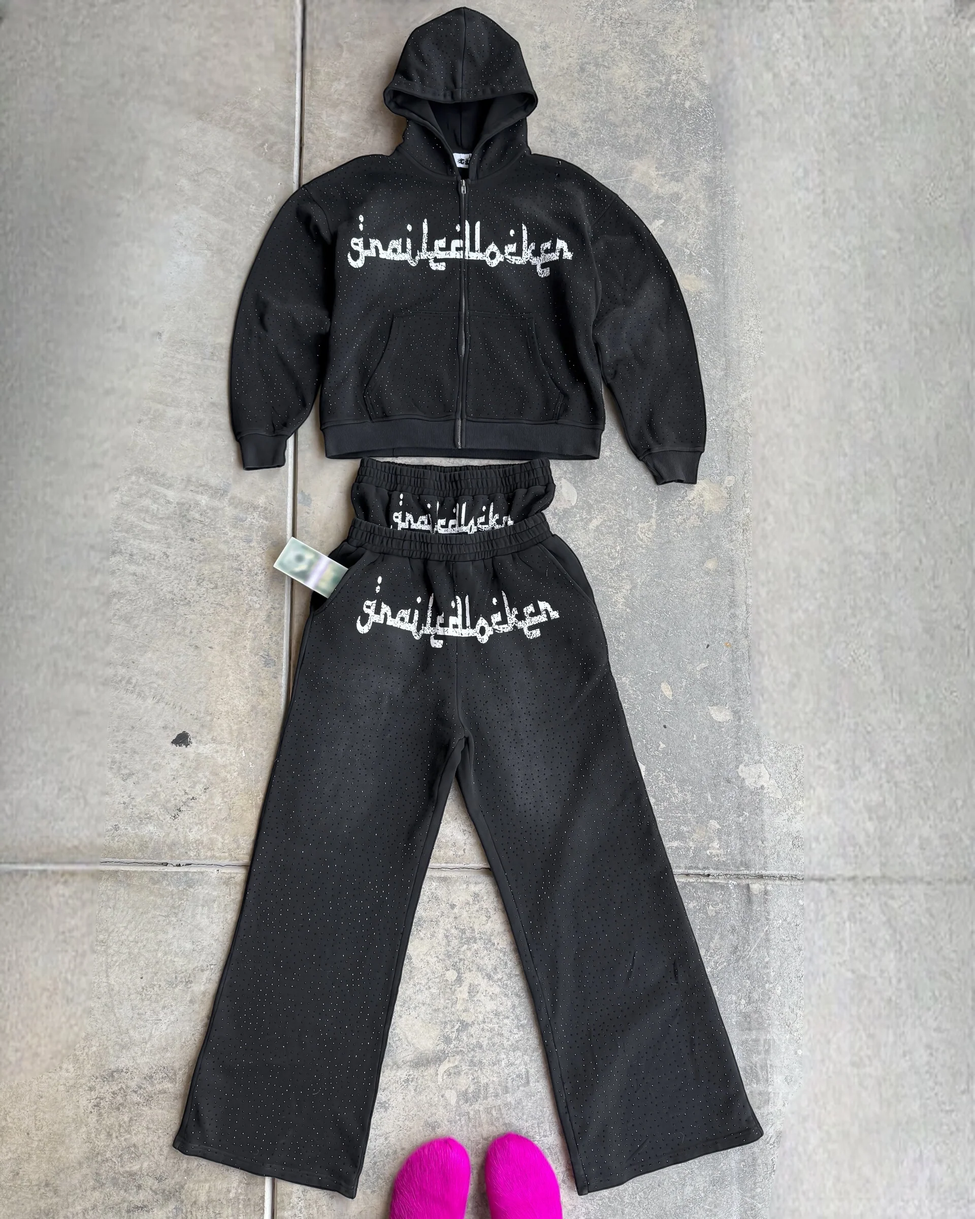 Arabic Grailed Locker Zip Up Hoodie - Image 5