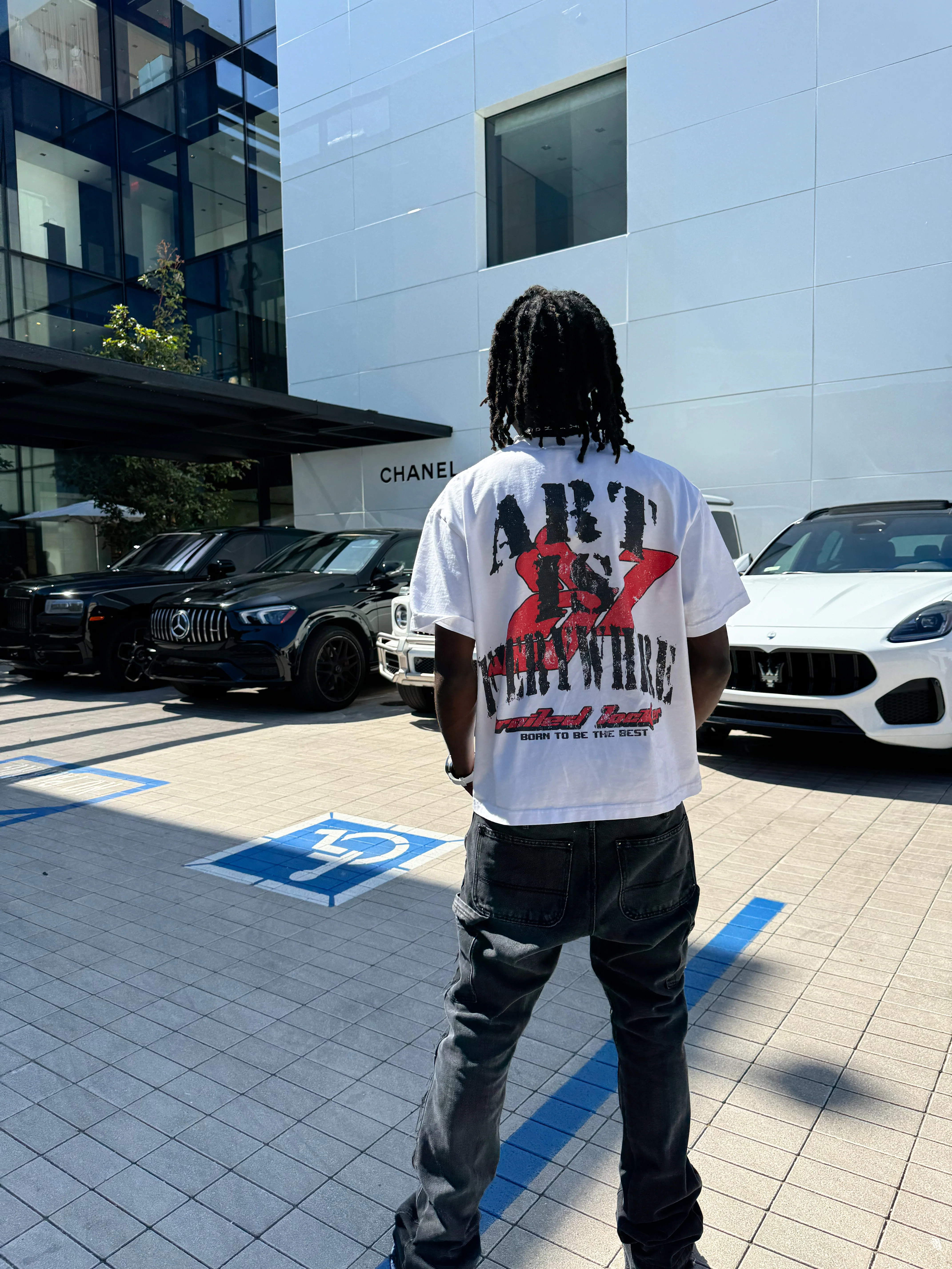 "Art Is Everywhere Tee" (White) - Image 10