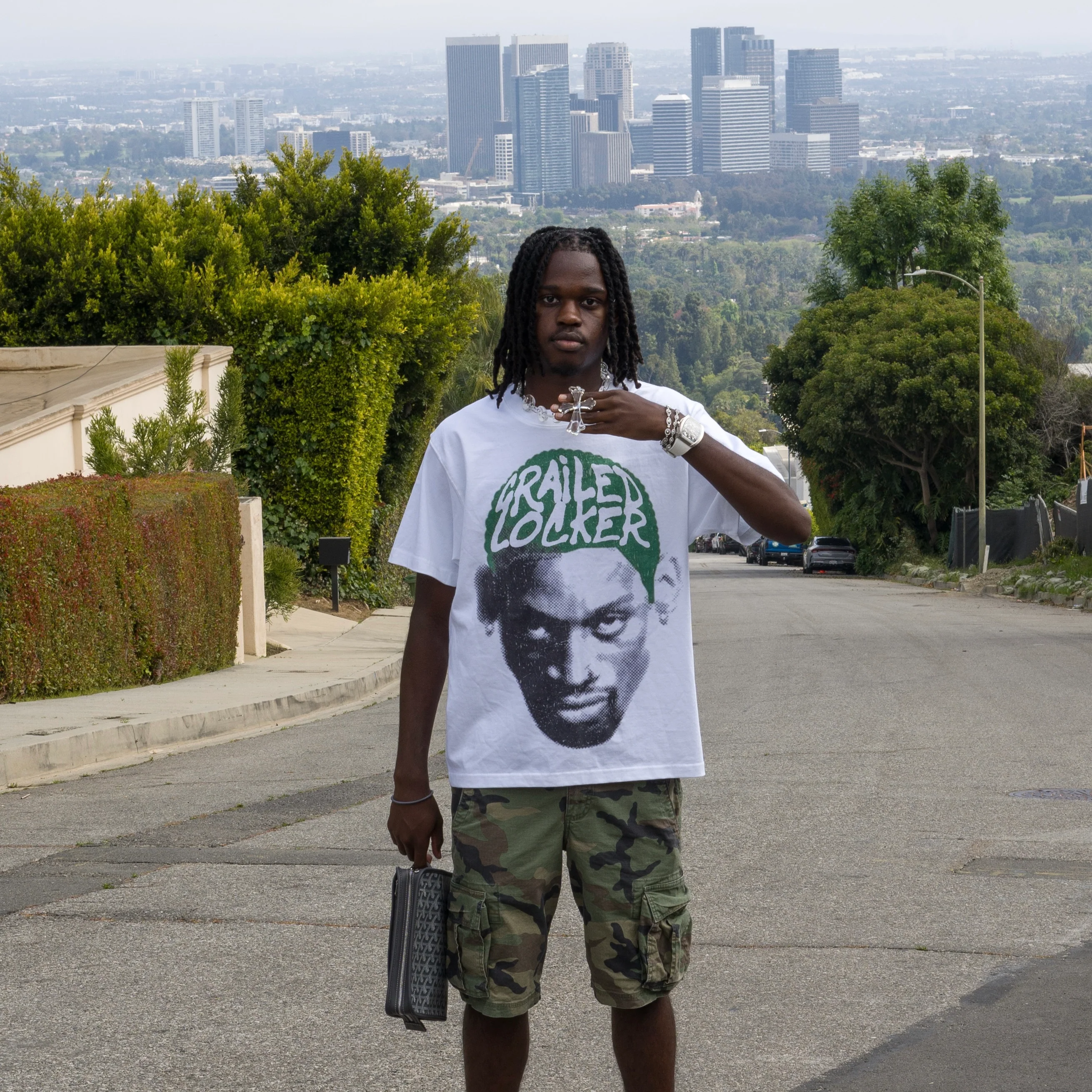 "Dennis Rodman Tee" (White) - Image 4