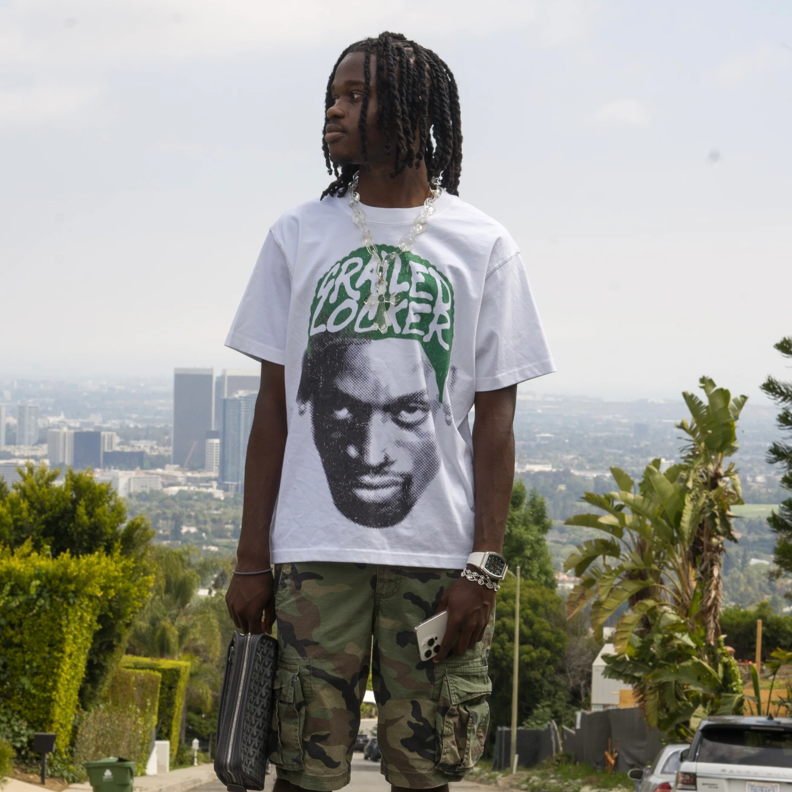 "Dennis Rodman Tee" (White) - Image 5