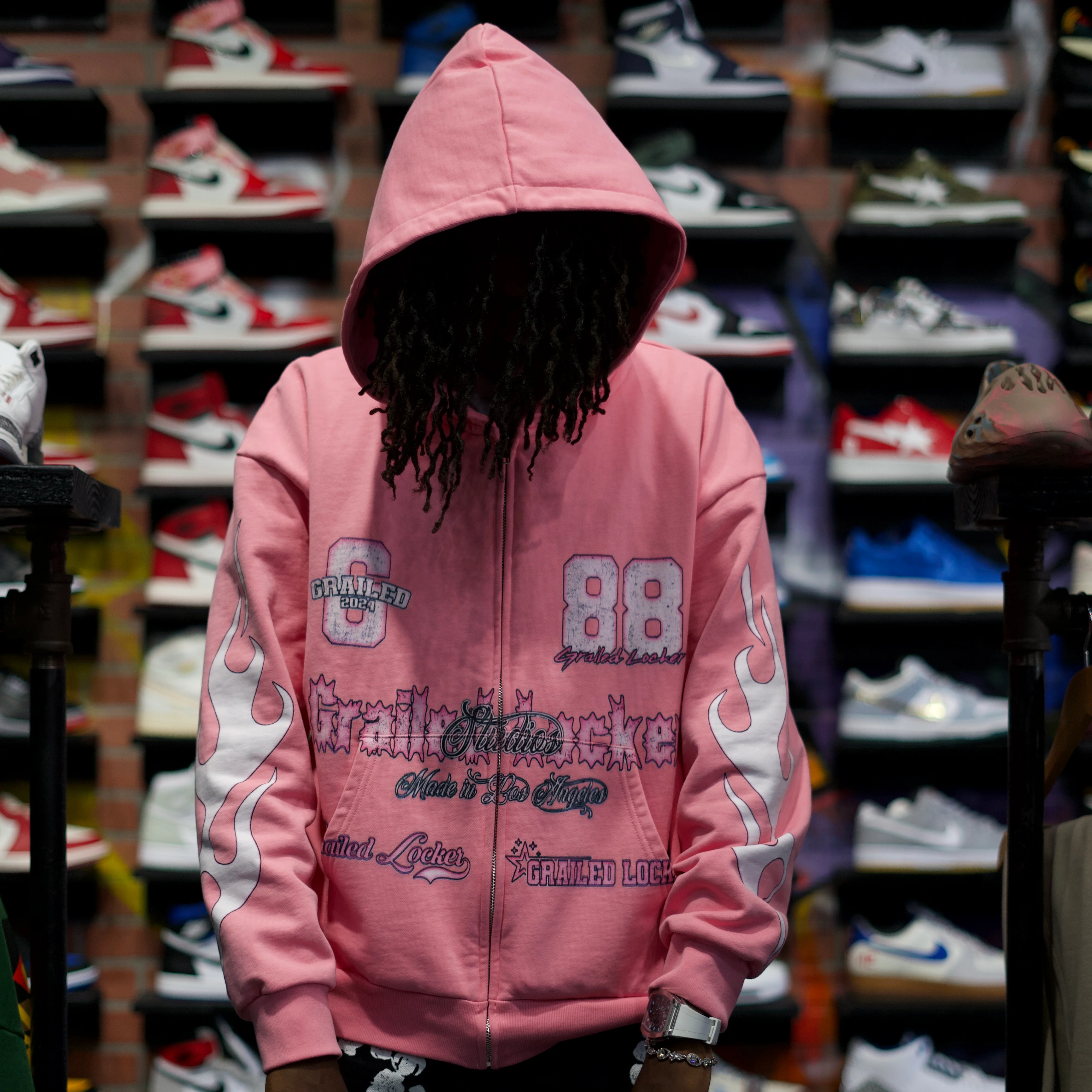GL Eighty-Eight French Terry Zipped Hoodie - Image 14