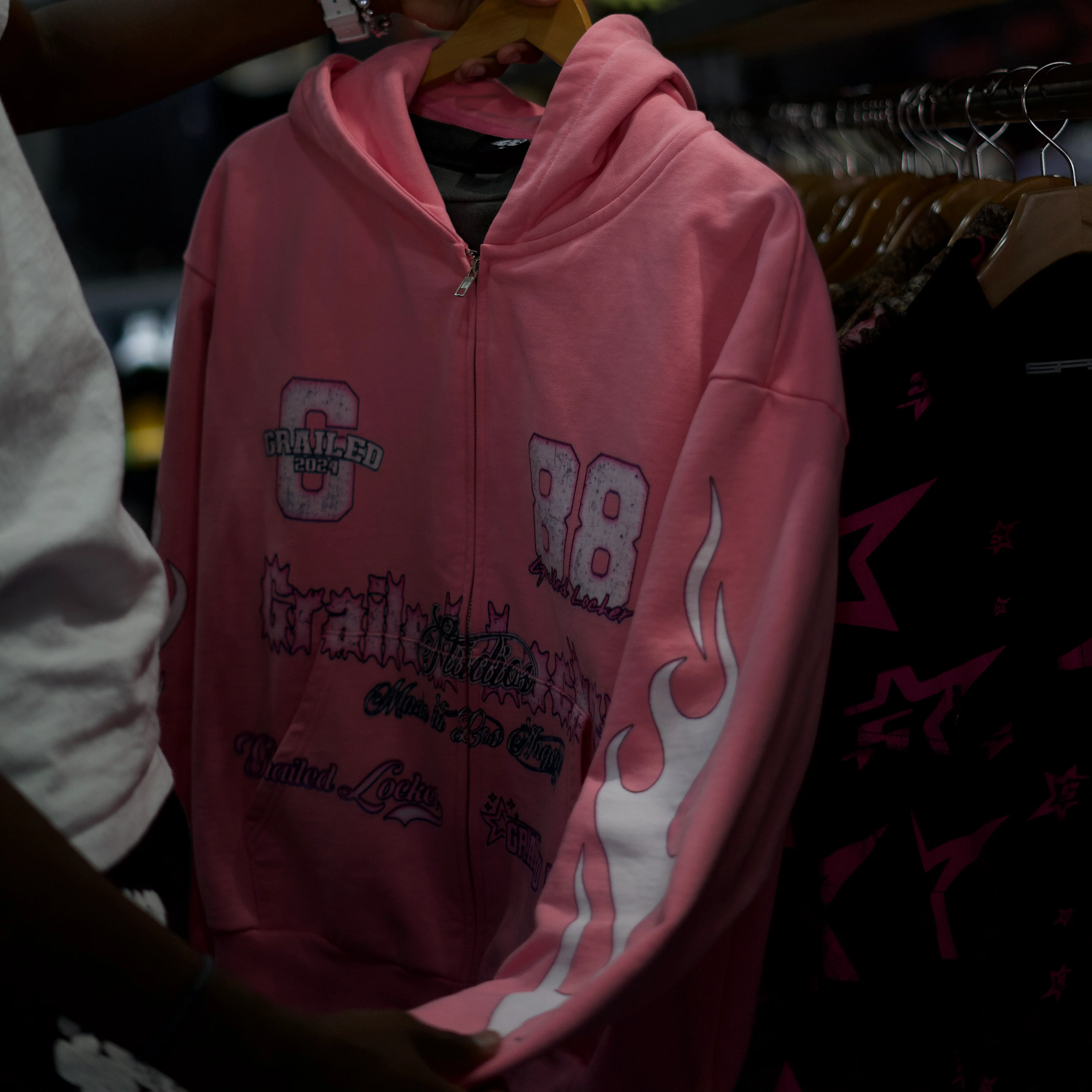 GL Eighty-Eight French Terry Zipped Hoodie - Image 16