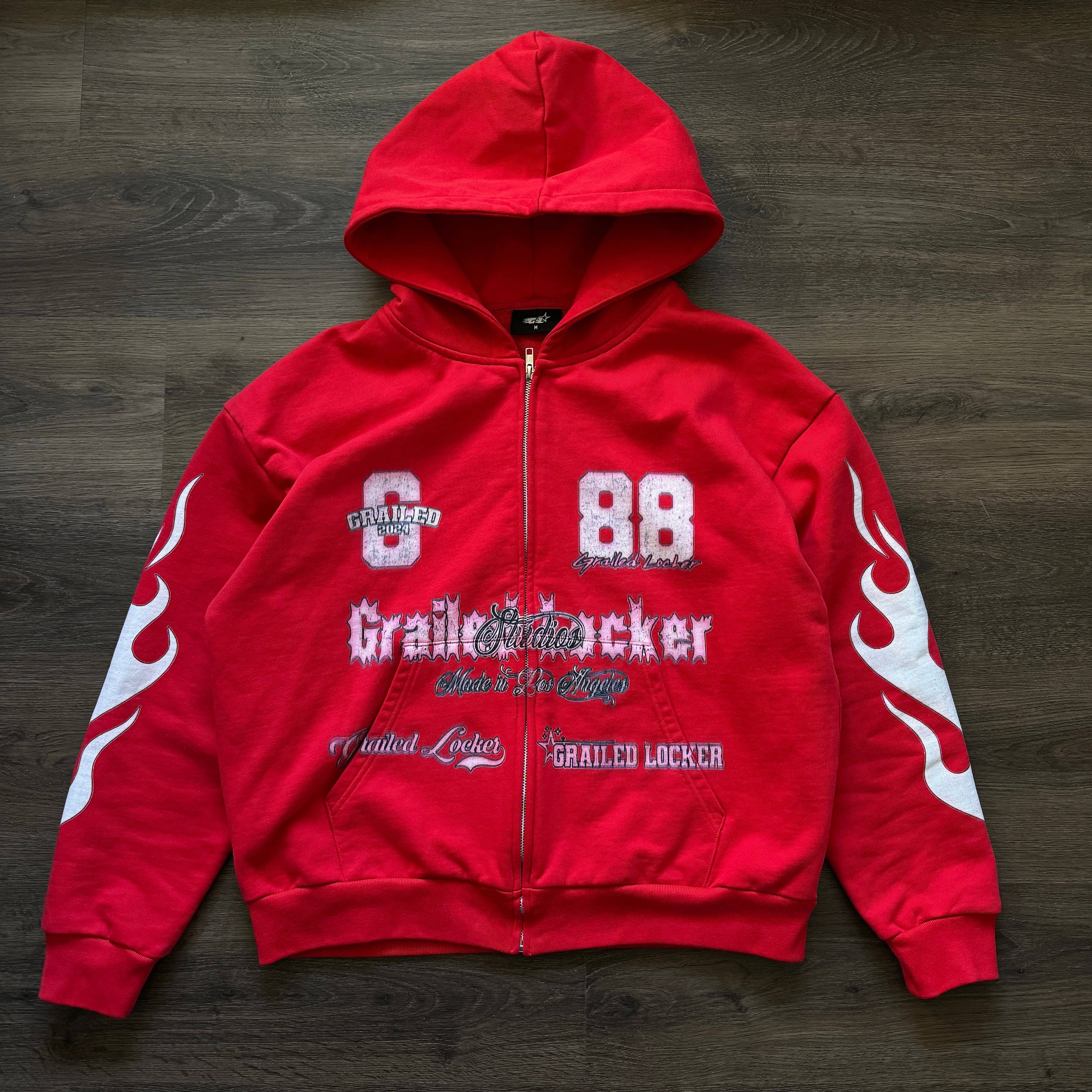 GL Eighty-Eight French Terry Zipped Hoodie - Image 2
