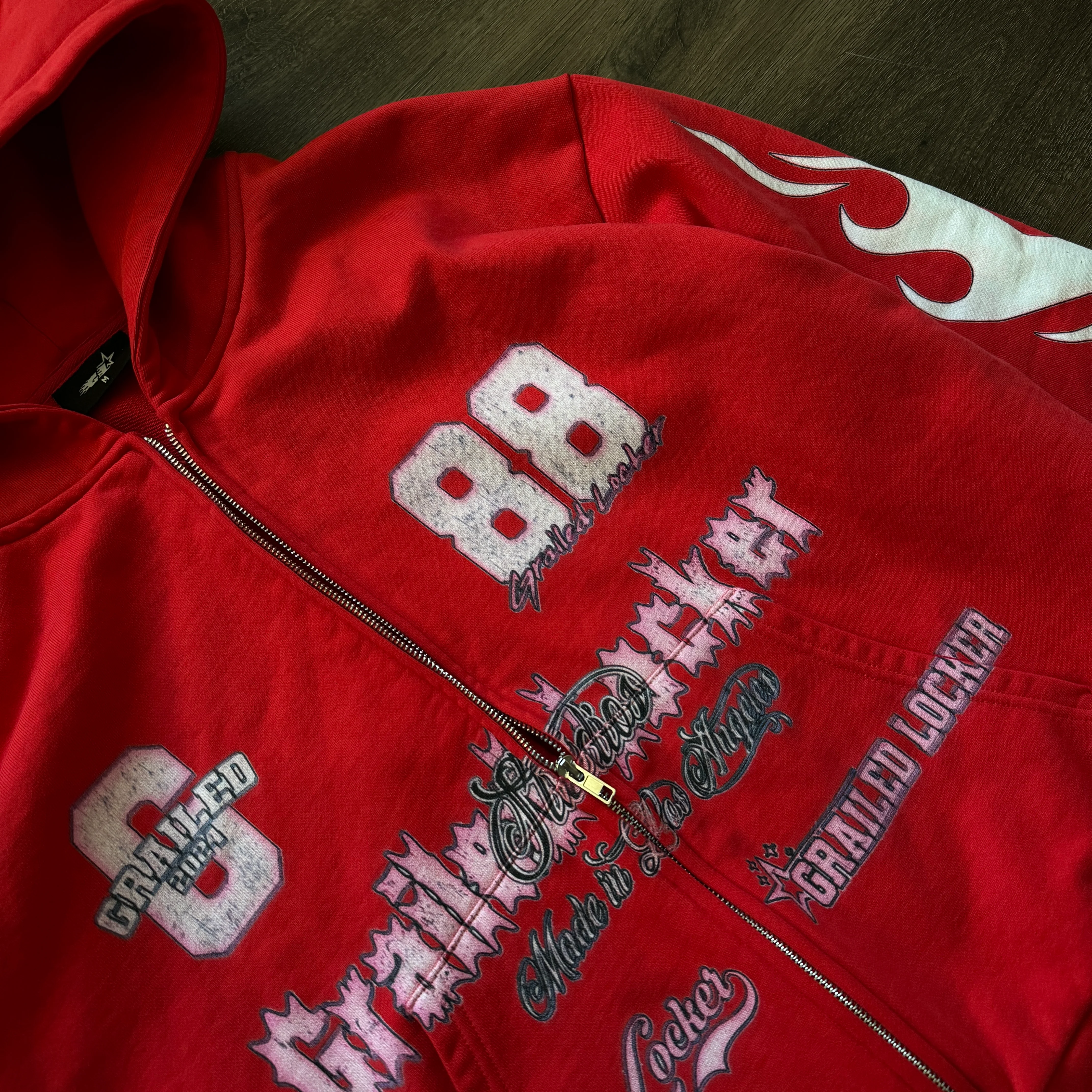 GL Eighty-Eight French Terry Zipped Hoodie - Image 3