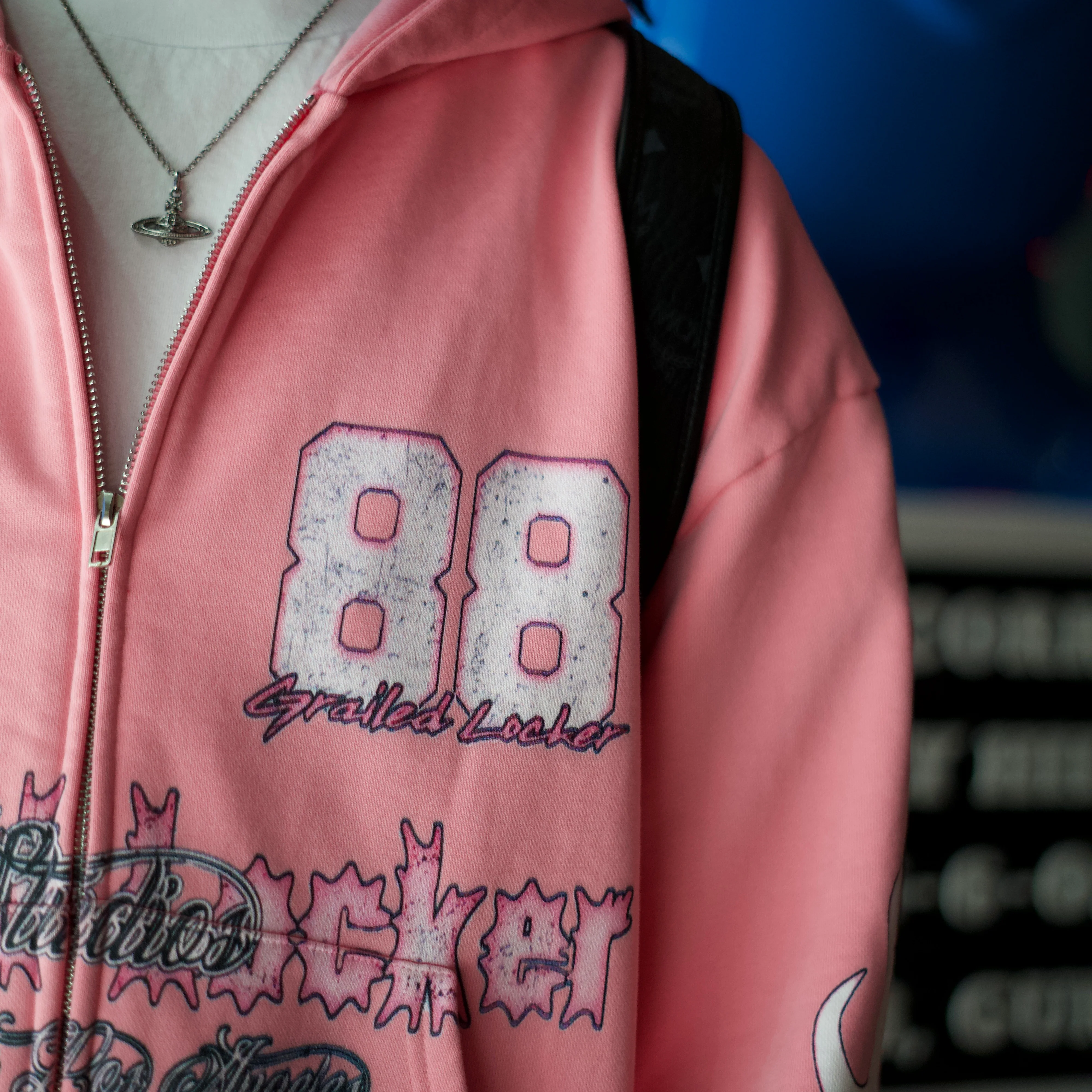 GL Eighty-Eight French Terry Zipped Hoodie - Image 5