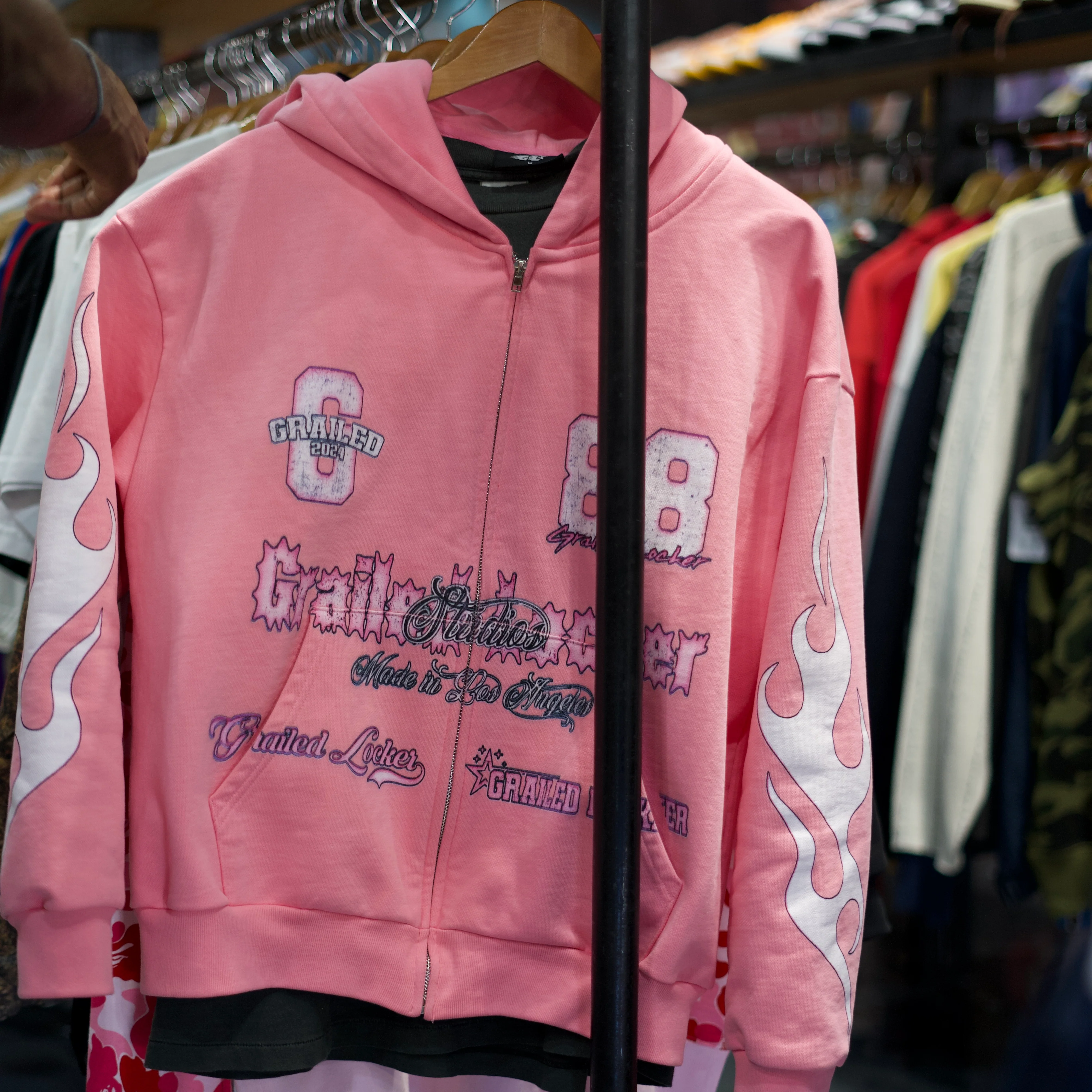 GL Eighty-Eight French Terry Zipped Hoodie - Image 6