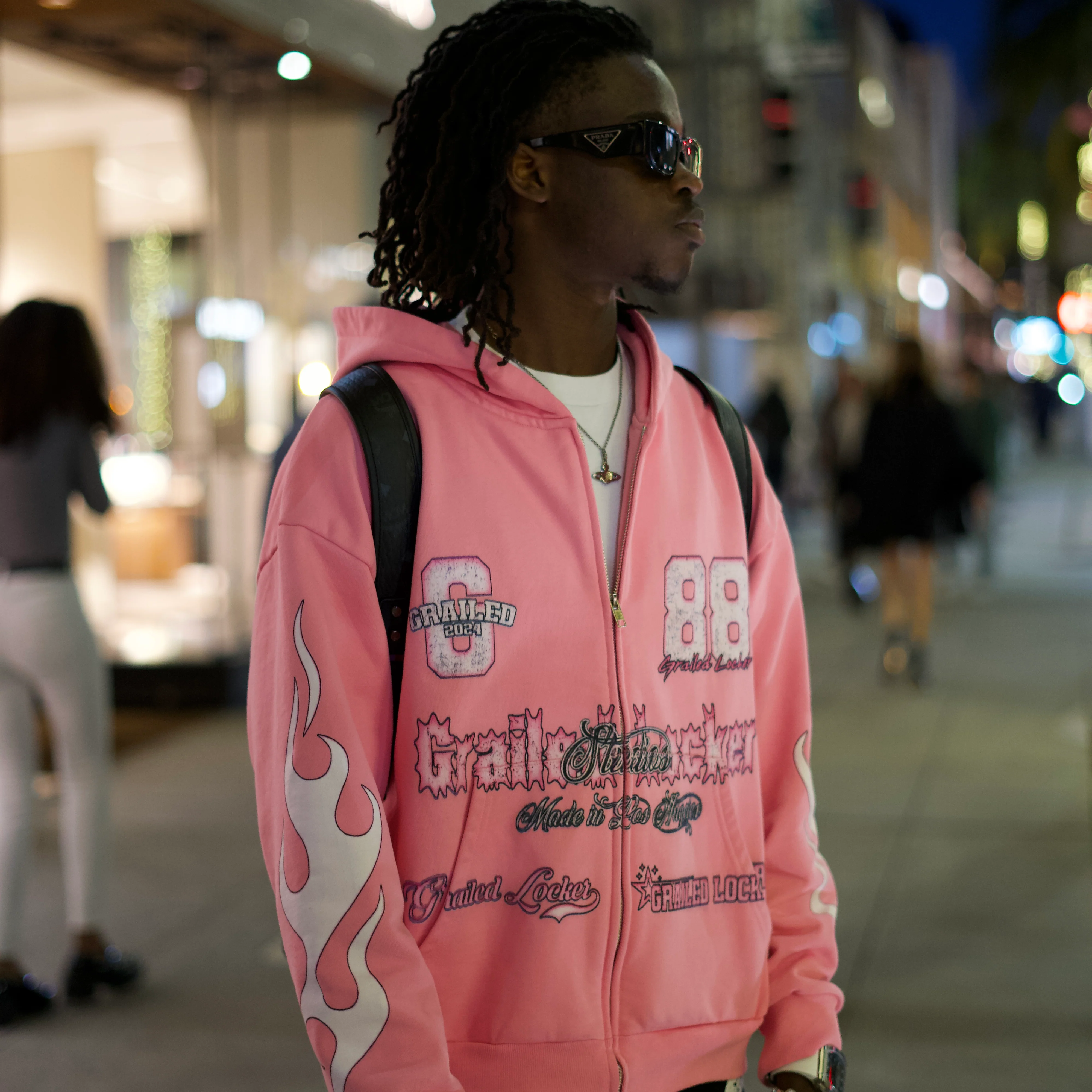 GL Eighty-Eight French Terry Zipped Hoodie - Image 7