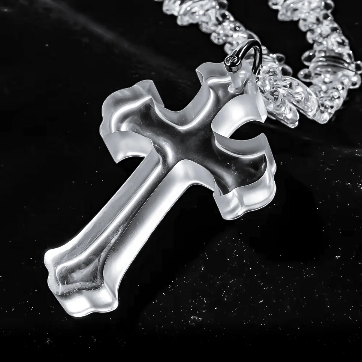 Phantom Cross Link Necklace - Image 4
