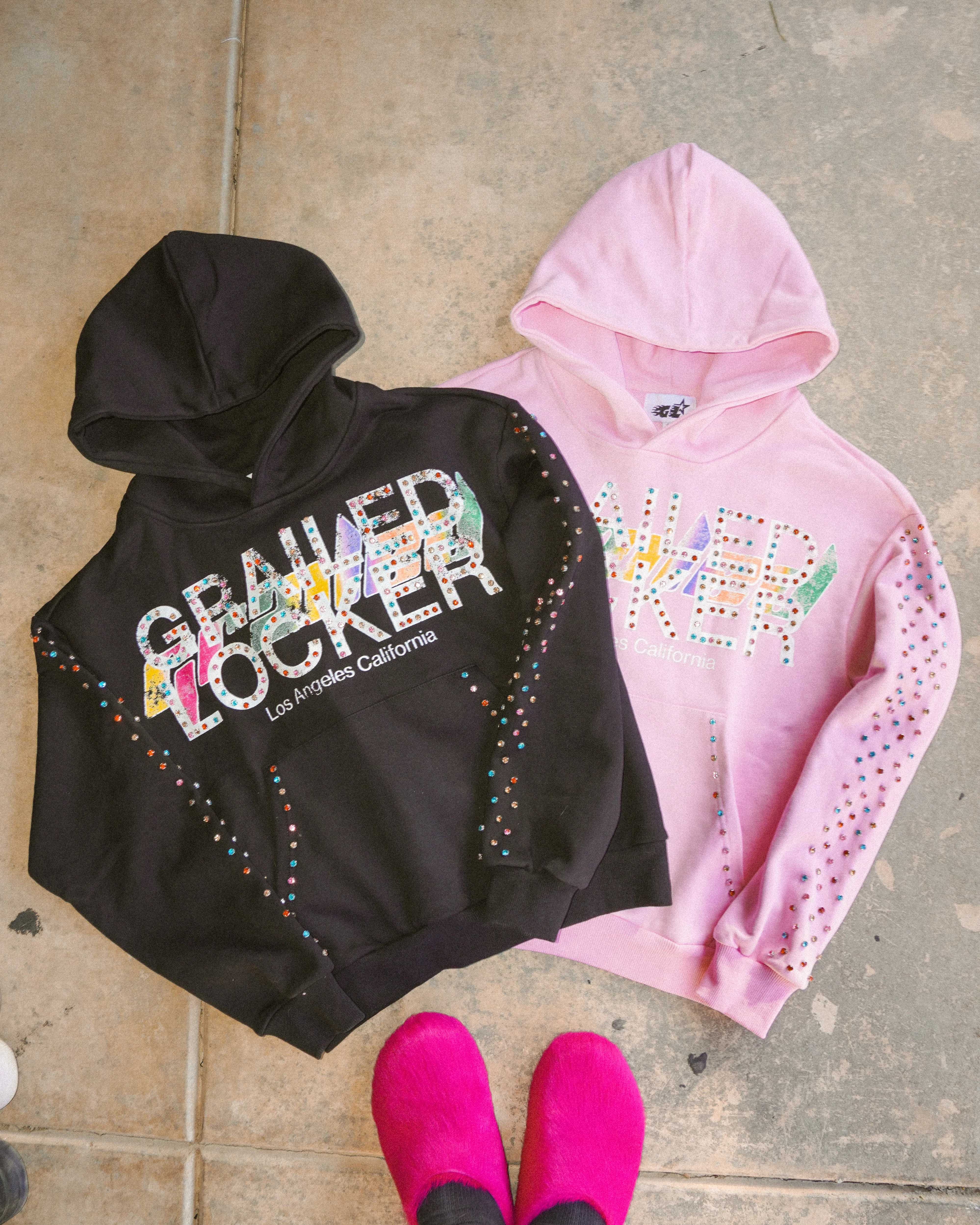 The Diamond Grail Hoodie — Black & Pink Editions - Image 15