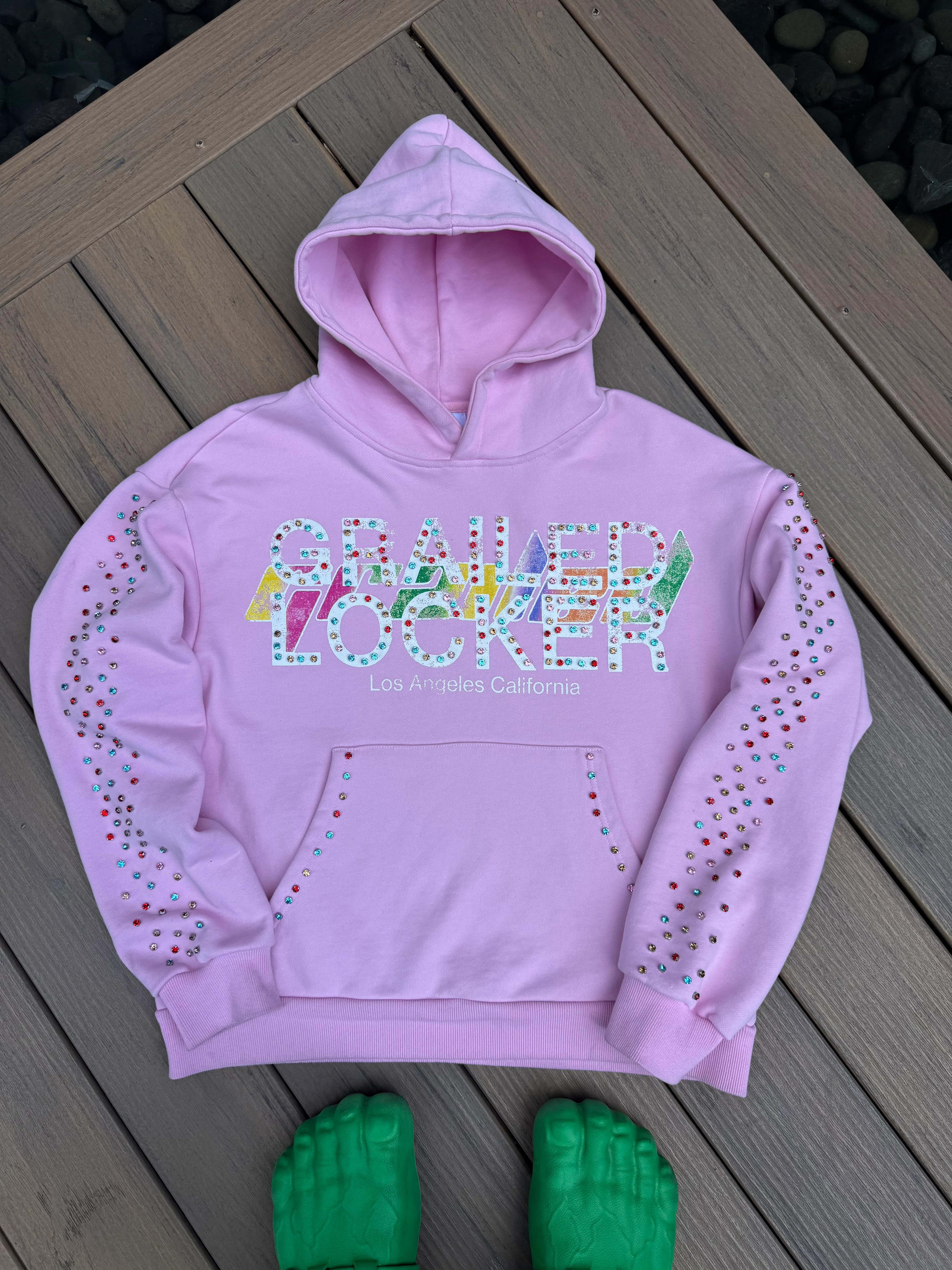 The Diamond Grail Hoodie — Black & Pink Editions - Image 3