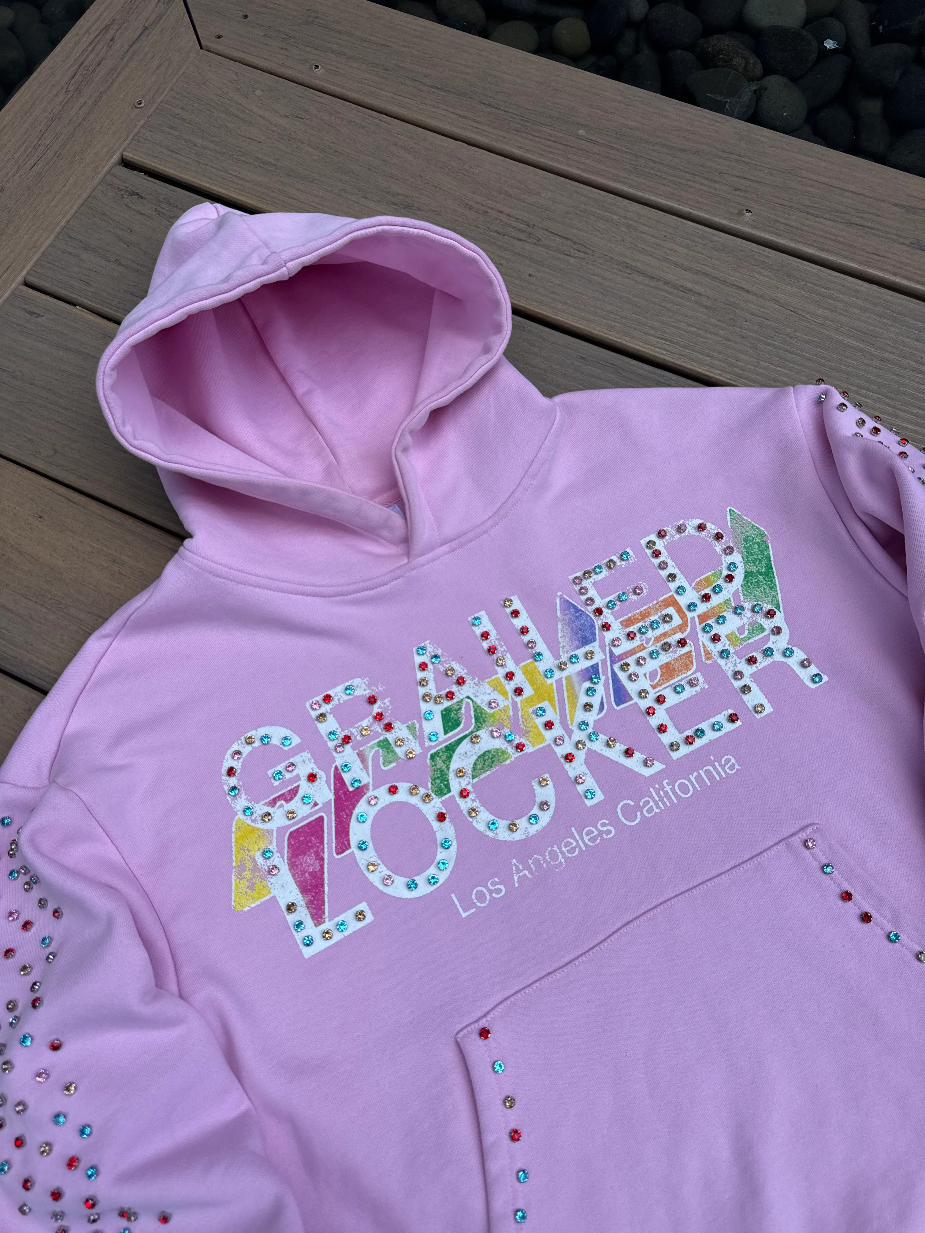 The Diamond Grail Hoodie — Black & Pink Editions - Image 5