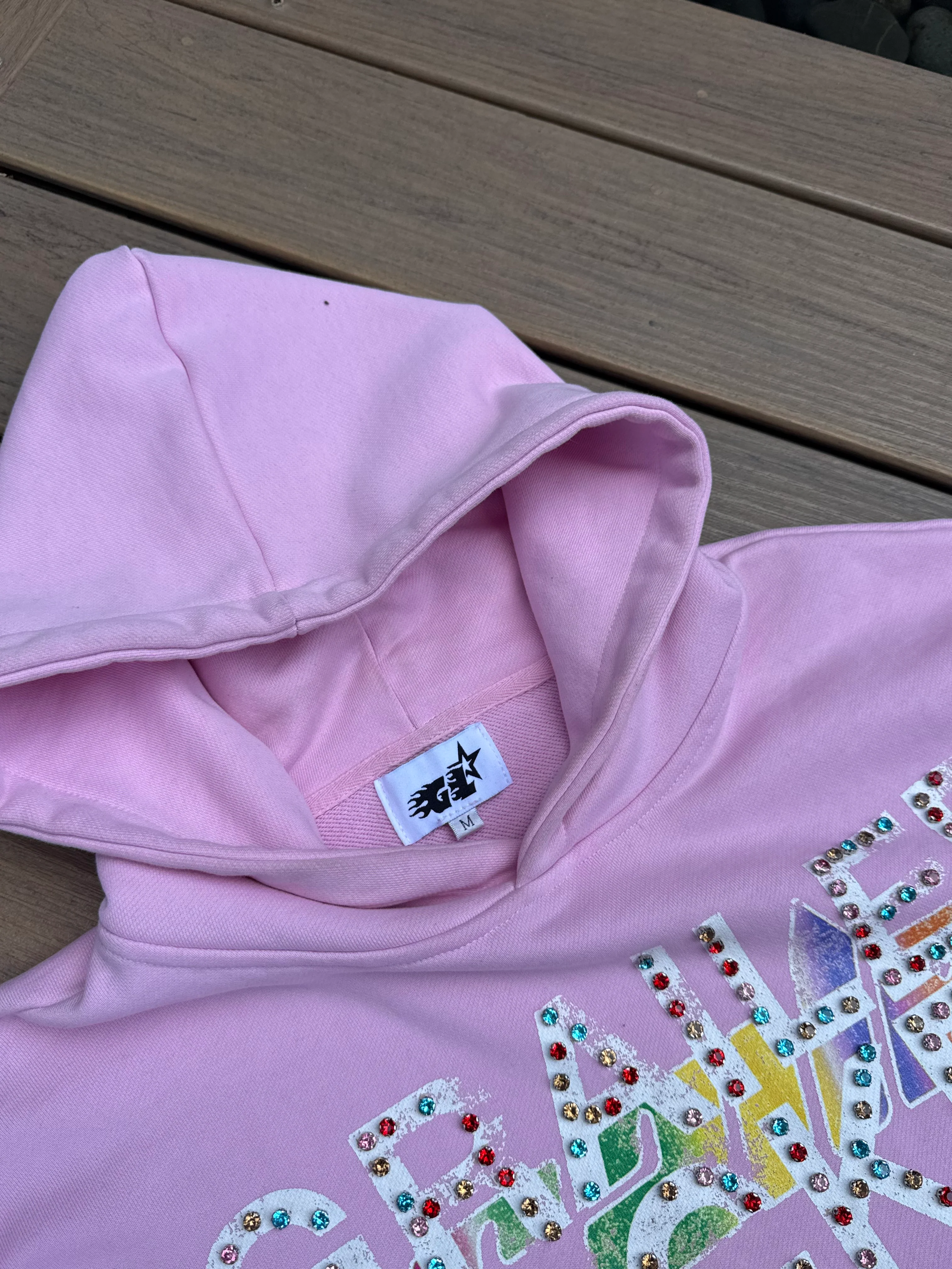 The Diamond Grail Hoodie — Black & Pink Editions - Image 7