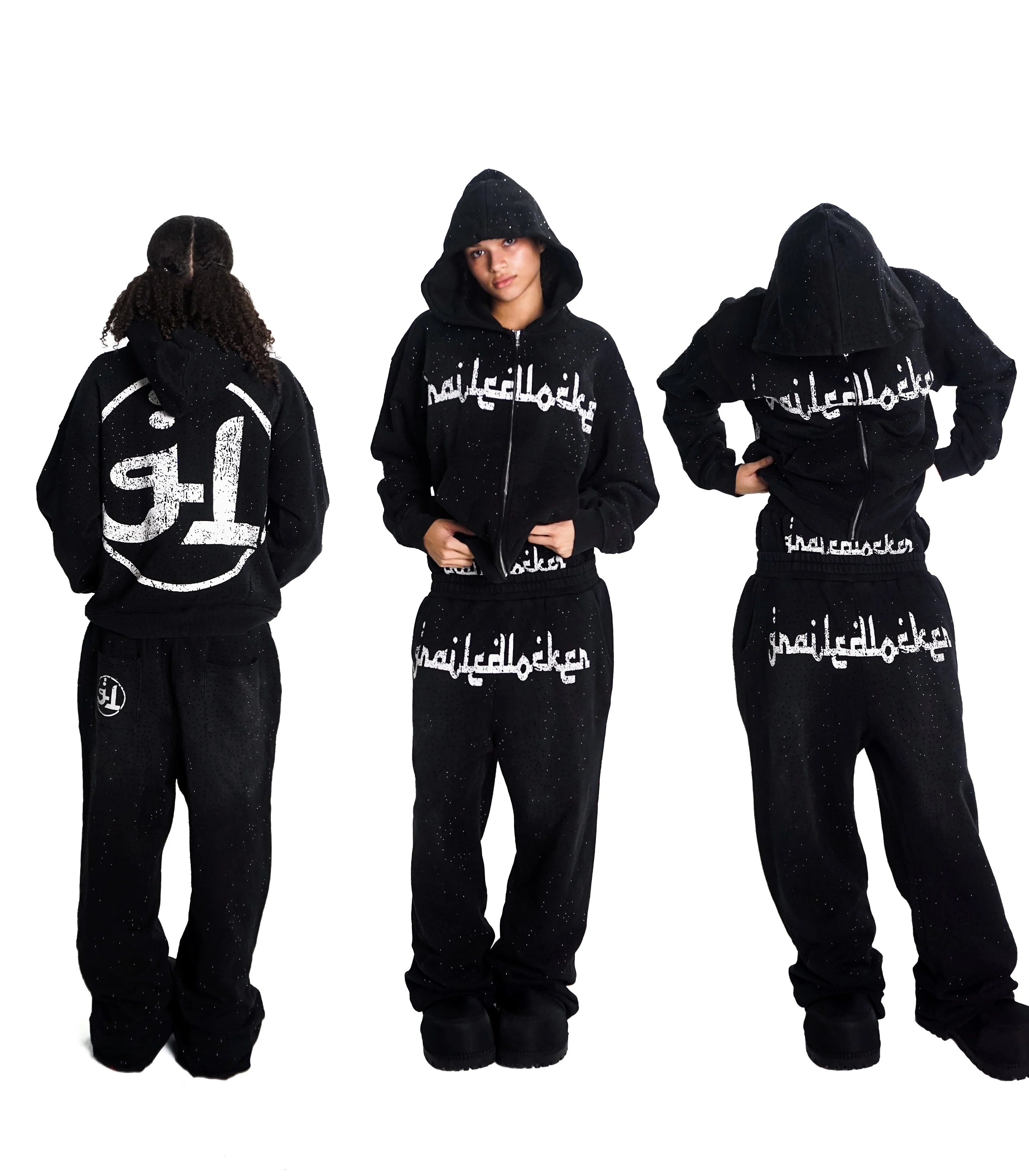 Arabic Grailed Locker Zip Up Hoodie - Image 7