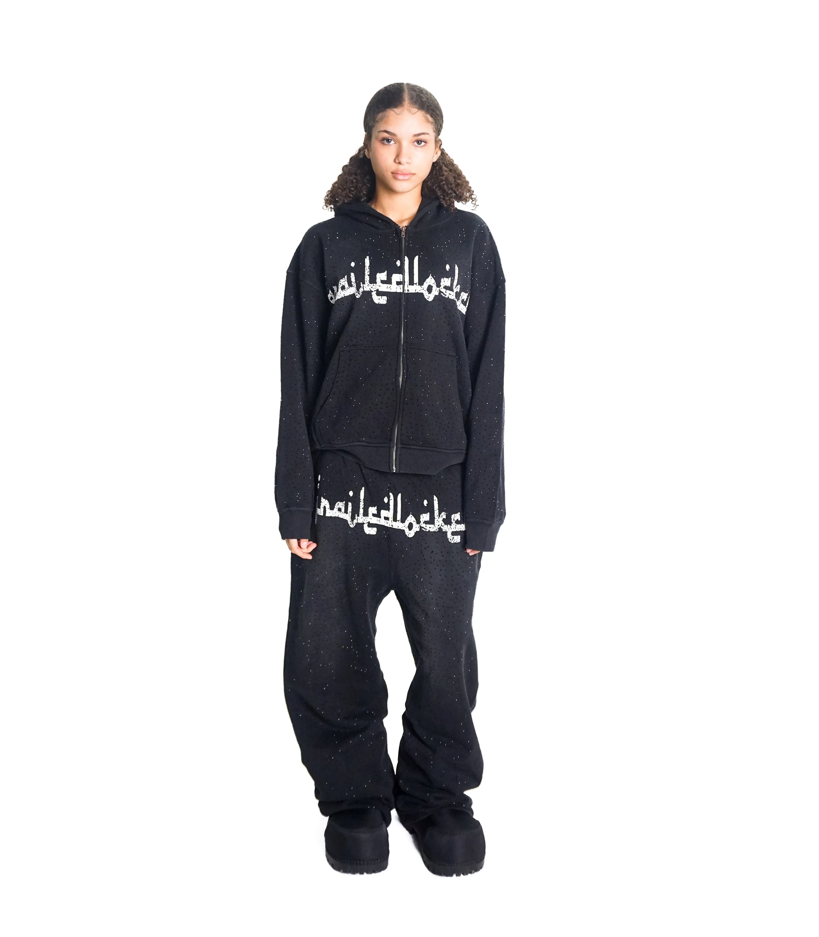 Arabic Grailed Locker Zip Up Hoodie - Image 10